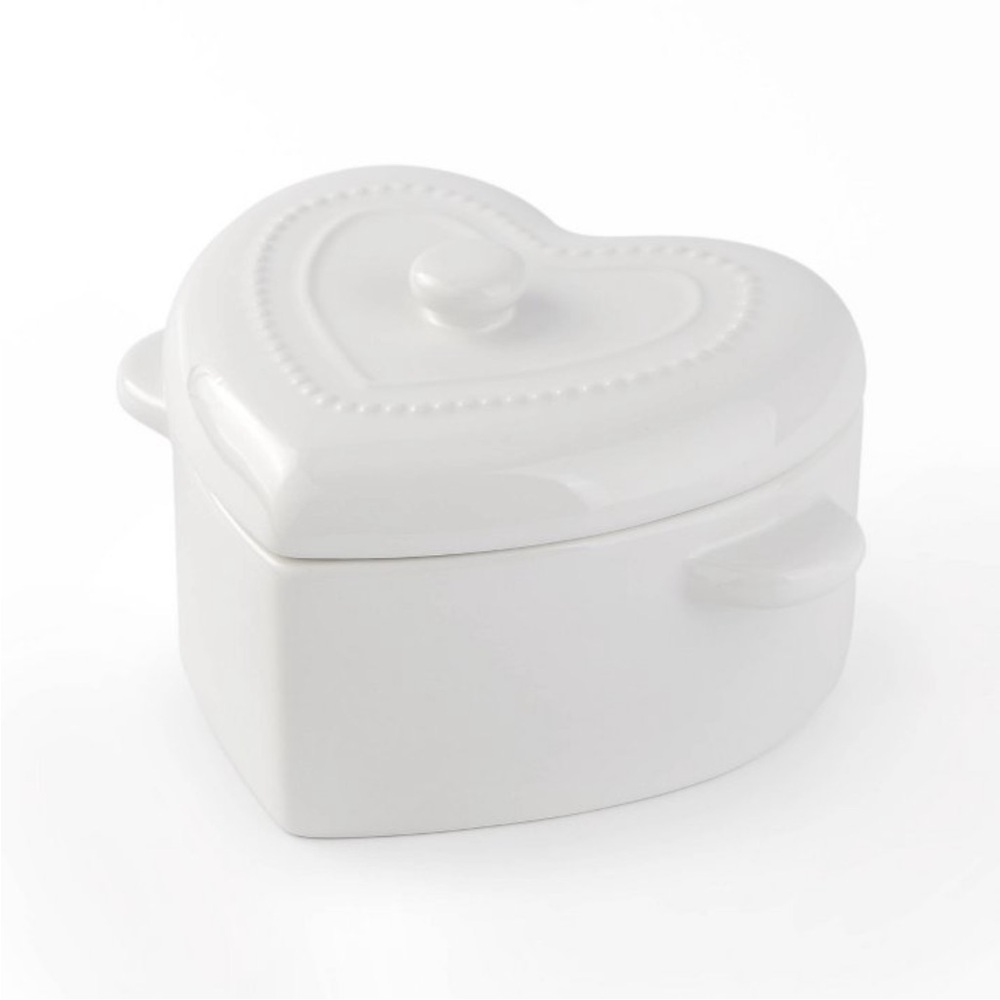Bullseye's Playground - 2025 Valentine's Heart Dutch White Oven💕